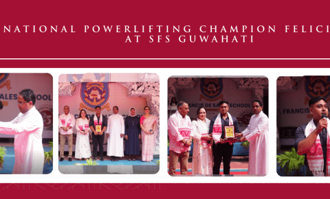 National-powerlifting-champion-felicitated-at-sfs-guwahati