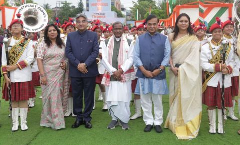 Our-sfs-ncc-girls-band-performed-at-srimanta-sankardev-kalakshetra